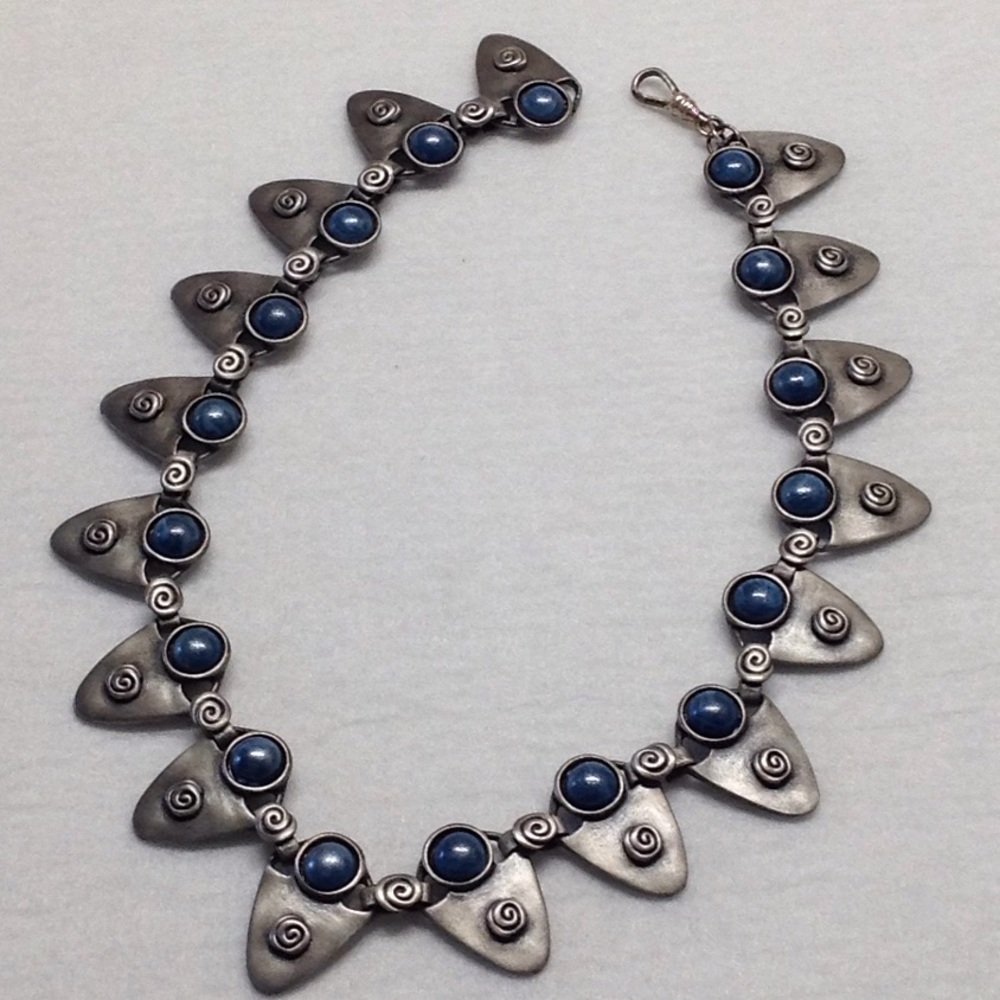 Fun With Denim Necklace!